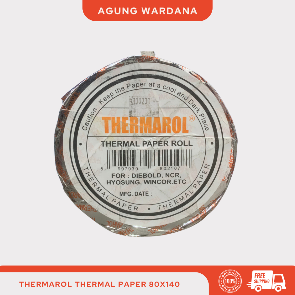 

THERMAROL THERMAL PAPER UKURAN 80X140 MM