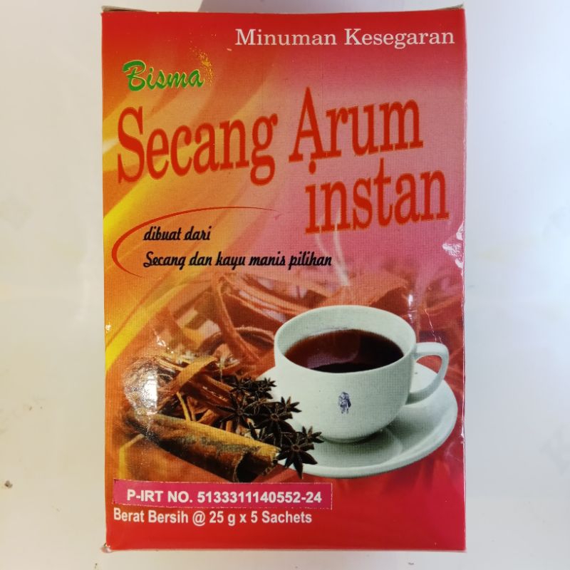 

Jamu Instan Secang Arum Bisma dos isi 5 sachets
