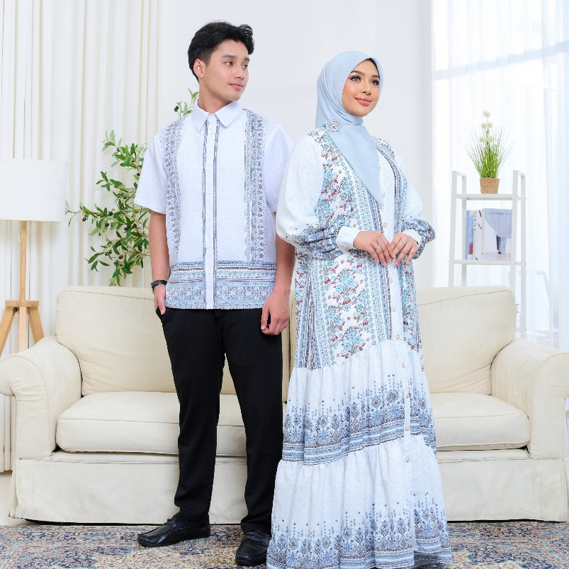 SYL Floral Mosaic Raya Collection - Sarimbit Couple
