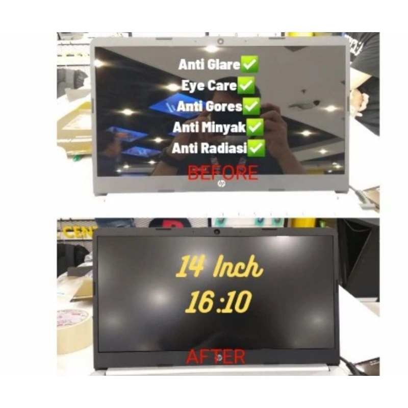 Screen Protector Laptop 14 inch Anti Glare 16:10