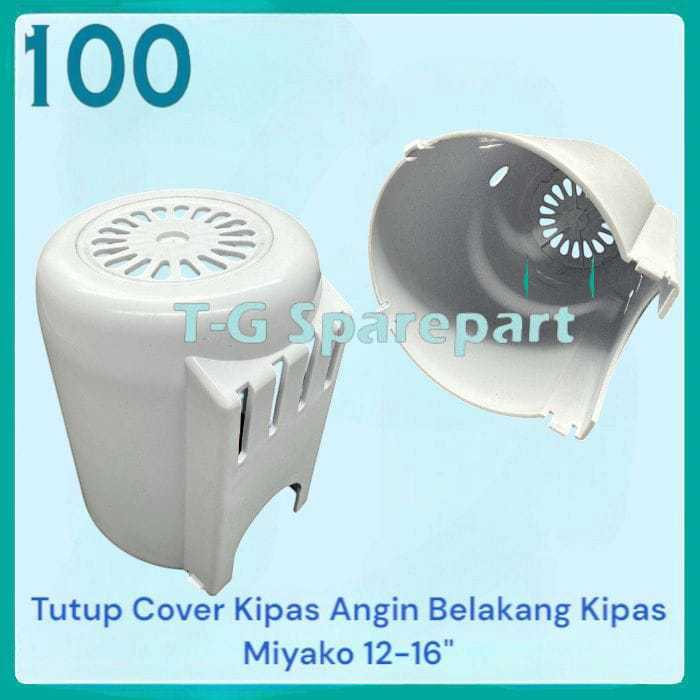 TUTUP cover kipas angin MESIN BELAKANG Kipas Miyako 12"-16"