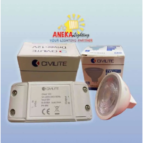 Civilite MR16 12V 7W 3000K 4000K
