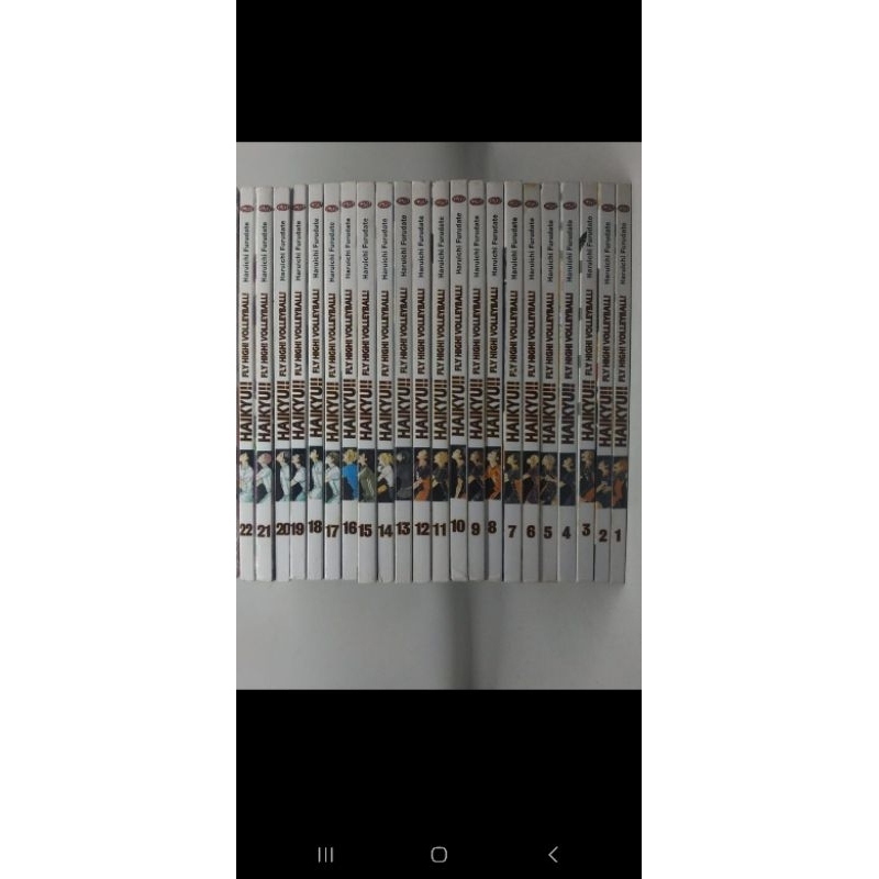 Komik Haikyuu haikyu haikyuu set