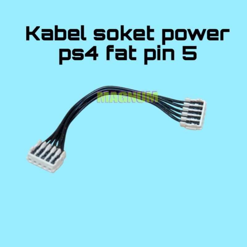 Soket Kabel Power Flexible Mesin Ps4 Fat