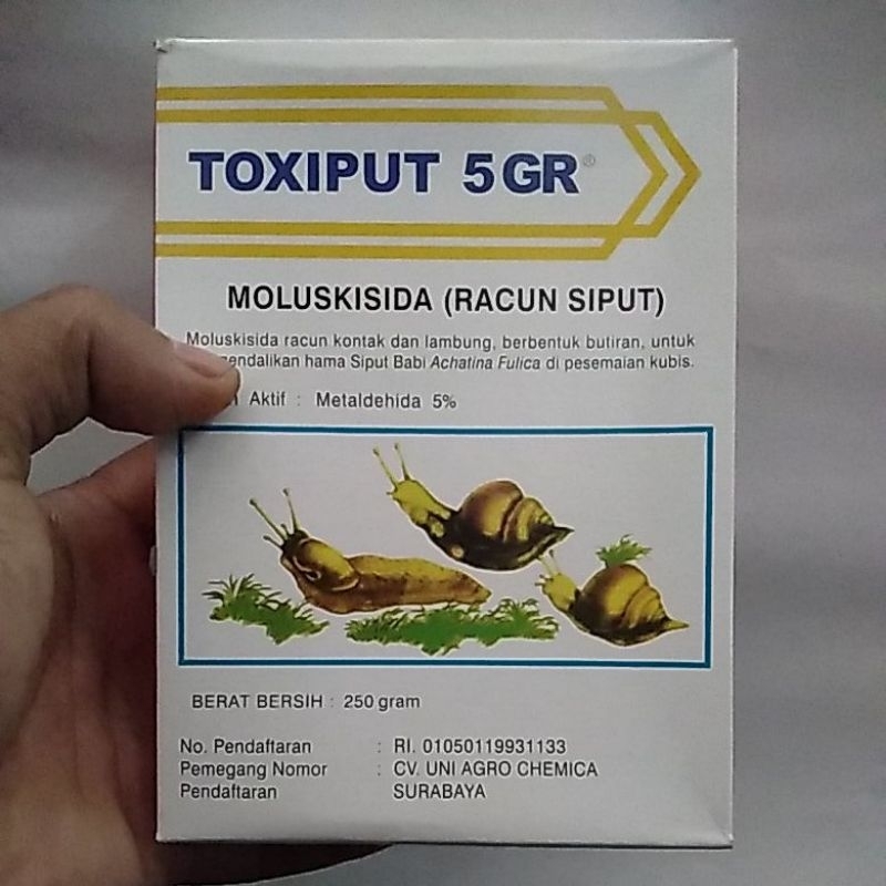 Moluskisida Toxiput 5GR 250 Gram