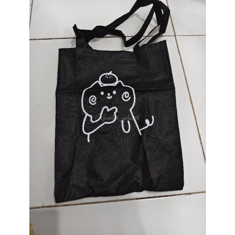 

12pcs Goodie Bag Tas Spunbond Sablon/Spoundbond Bag Tas Spunbond 28x37 cm Bermotif 12 Pcs