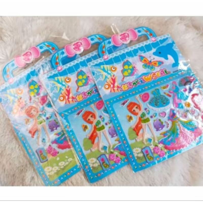 

isi 20 pcs stiker timbul mini