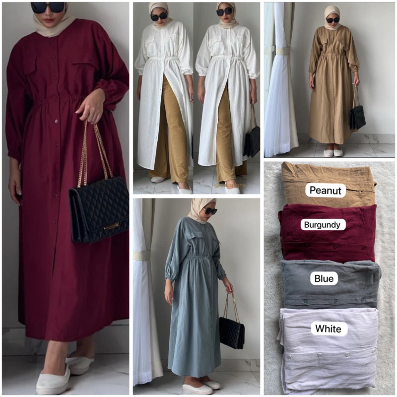 PRELOVED DRESS LINEN