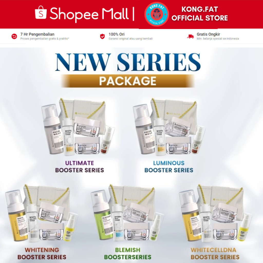 PAKET MS GLOW NEW BOOSTER SERIES
