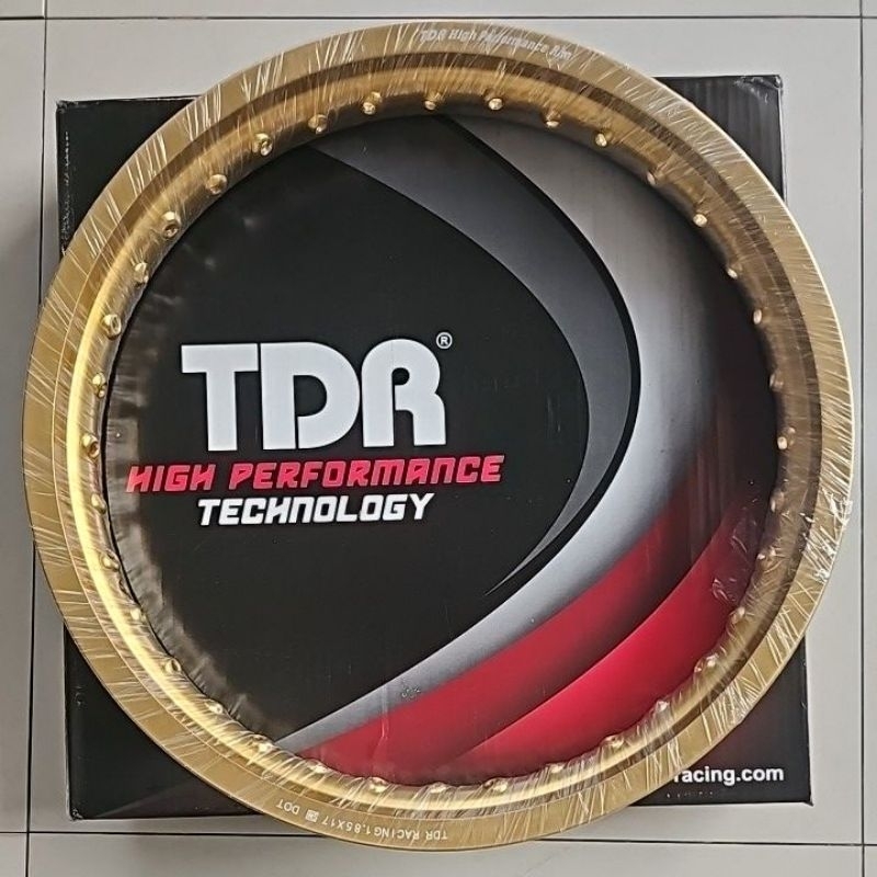 Velg aluminium W shape 185 17 gold matte TDR