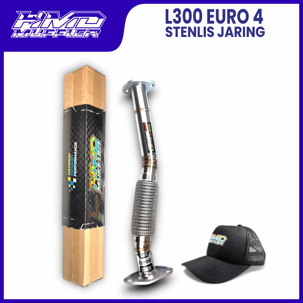 FLEKSIBEL KNALPOT BUNYI NGIR PNP JARING UNTUK MOBIL L300 EURO 4 ATAU L300 NEW ORI,BERKUALITAS DAN BE