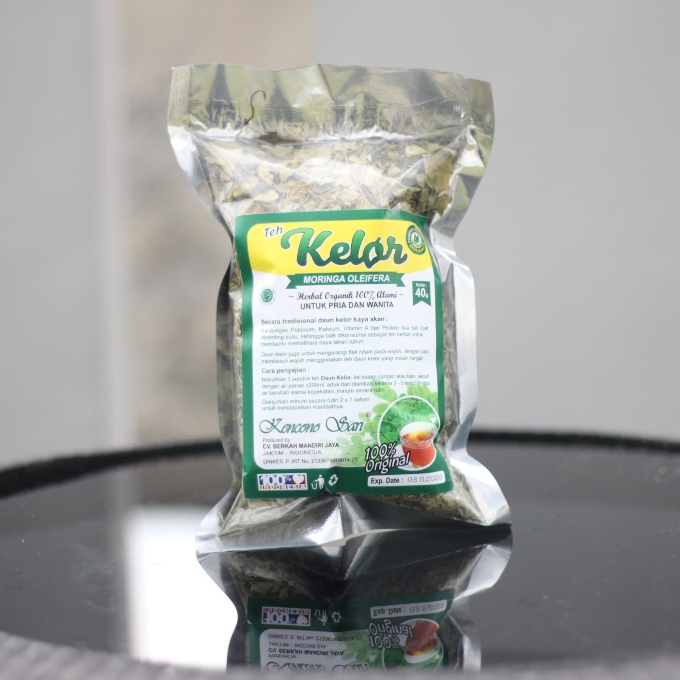 

Teh Kelor Moringa daun kelor Original Kencono sari Curah