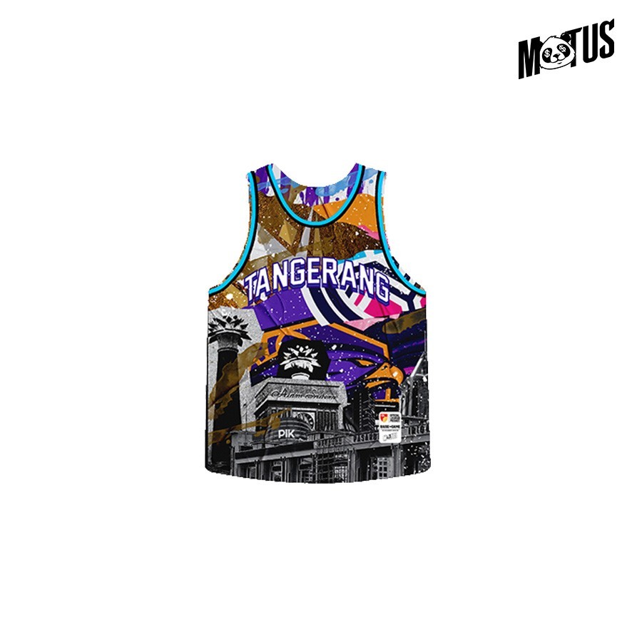 TANGERANG CITY JERSEY BASKETBALL BY MOTUS X IBL - JERSEY BASKET