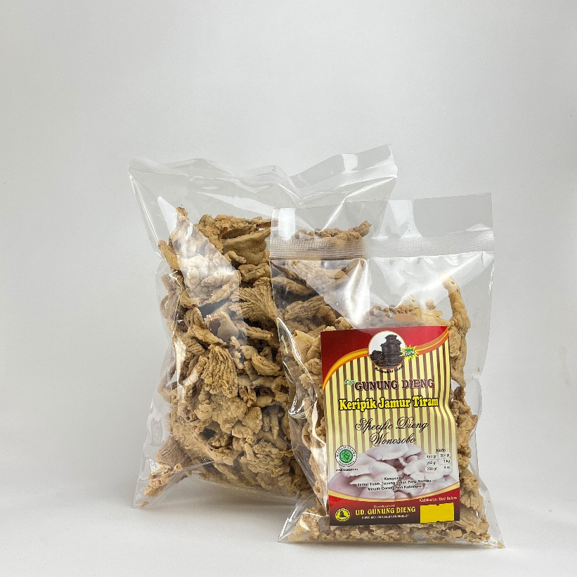 

Keripik Jamur Tiram | Keripik jamur | Keripik Jamur tiram 135gr | Keripik Jamur Tiram 350 gr