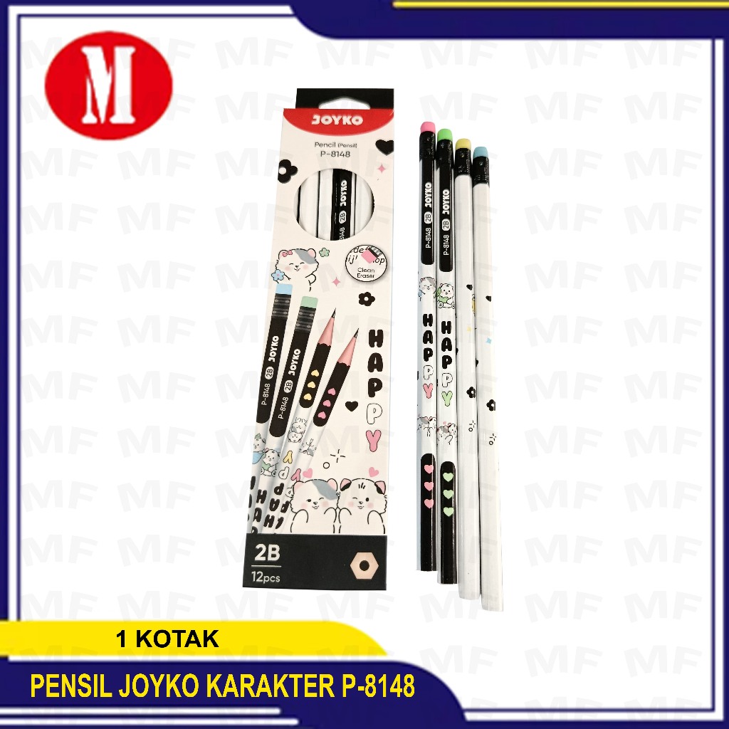 Pensil Joyko 2B Karakter P-8148