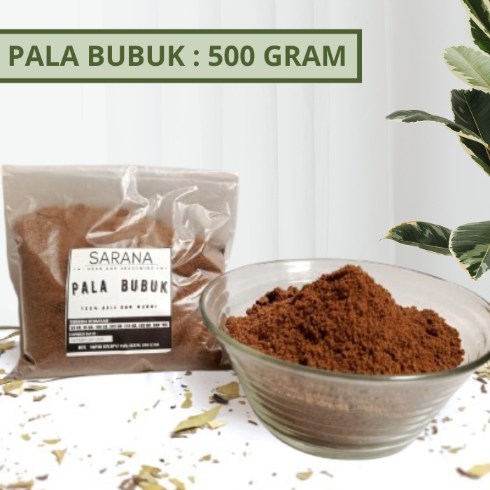 

Pala Bubuk Murni Asli 500gr / Bumbu Dapur Bubuk Lengkap / Pala Powder