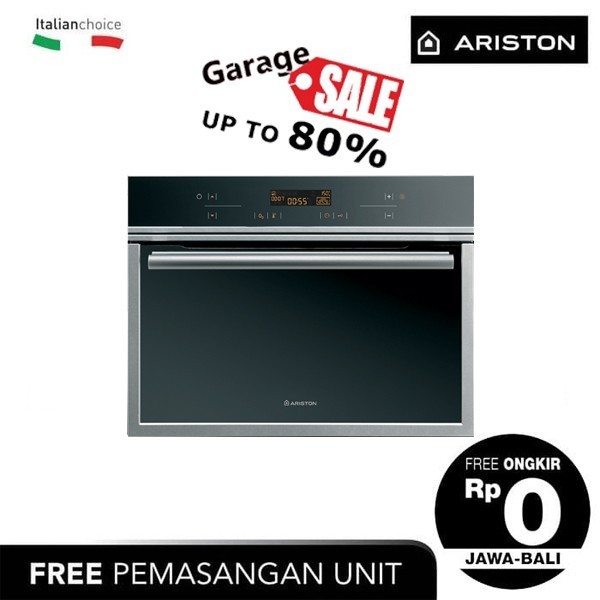 Ariston Built in Steam Oven 45 Cm Series MSKA103XS - Ex. Display
