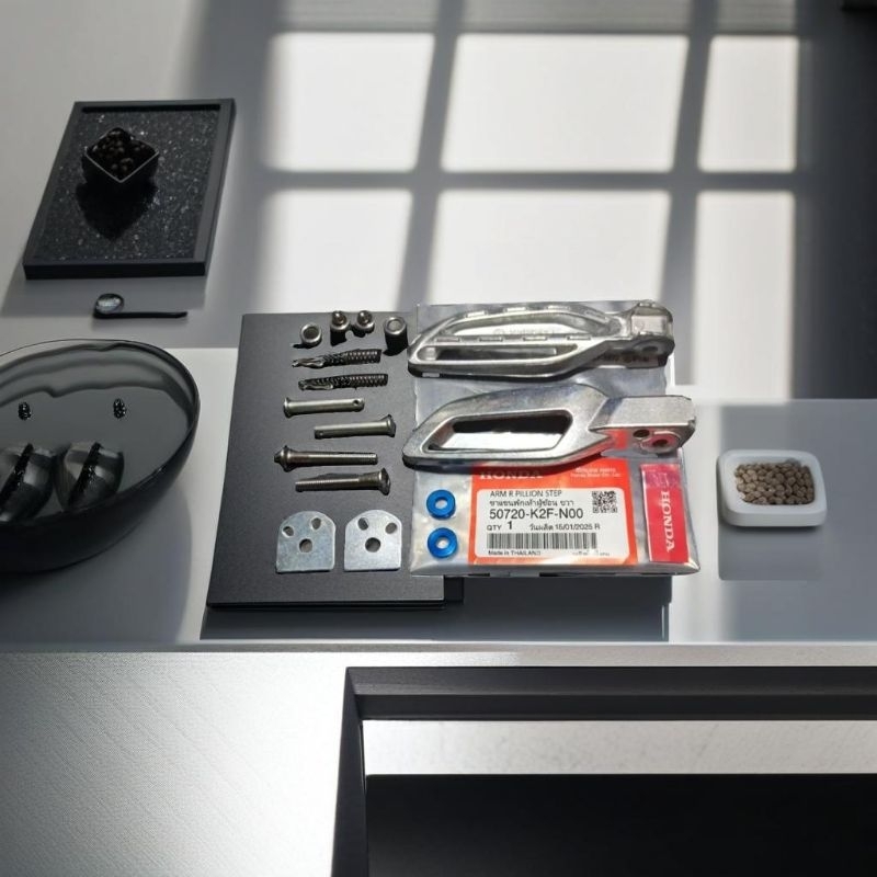 Footstep Scoopy Chrome Original AHM PNP BEAT VARIO