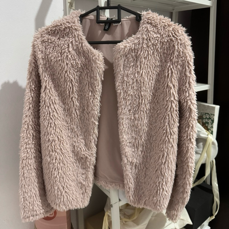 Preloved HnM Fur Coat