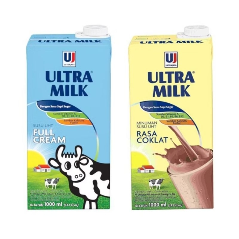 

ULTRA MILK SUSU UHT KOTAK DUS (12X1L)