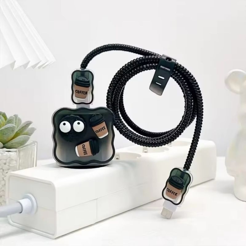 1Set 5item Pelindung Charger Xiaomi/Redmi/Poco 67W/90W | Pelindung Kabel Charger & Pelindung Adaptor