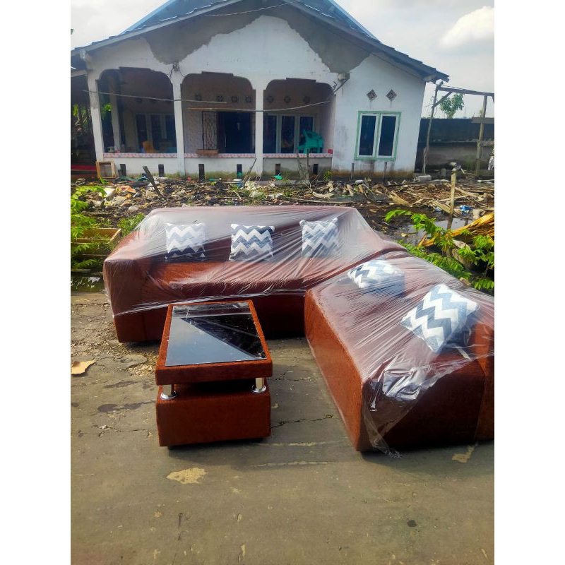 sofa selonjoran sofa L putus sofa ruang tamu sofa Palembang sofa minimalis sofa termurah di Palemban
