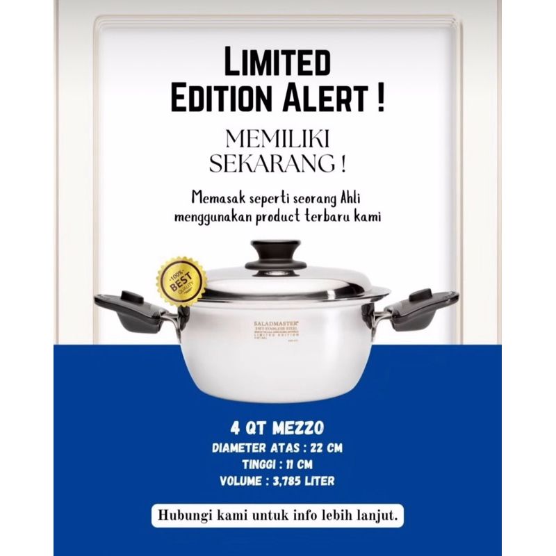 Saladmaster Mezzo Roaster 4qt