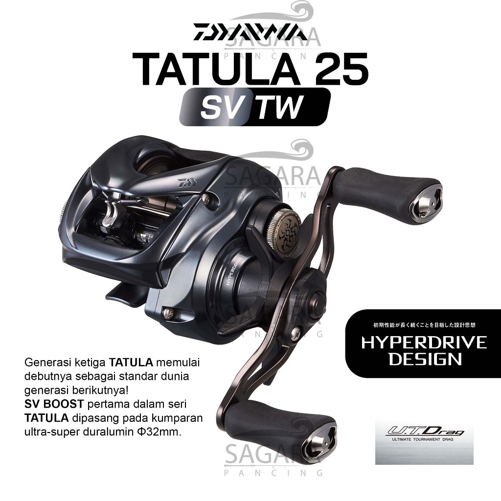 Reel BC Reel Daiwa Tatula SV TW Reel Bait Casting
