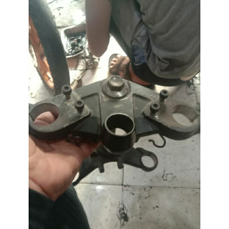 segitiga atas bawah ninja 250 fi old