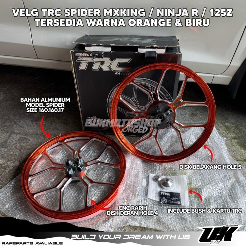 velg spider 125z mxking ninja Enkei TRC