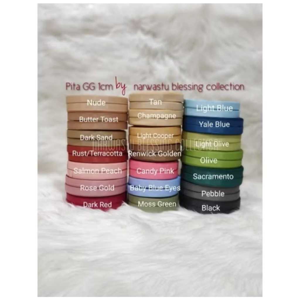 

Pita Grossgrain Salur Garis 1cm(3/8") Part 2
