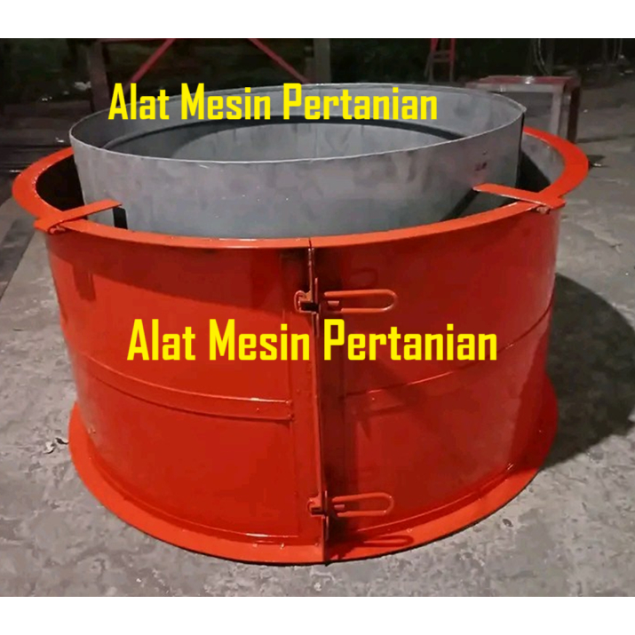Cetakan Buis Beton Ukuran 15 x 100 cm - Cetakan Gorong-Gorong Konstuksi Buis Beton Lokal
