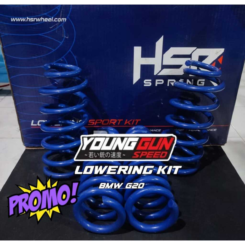 Lowering Kit HSR Mobil Bmw Per Ceper BMW G20 Gratis Pemasangan Per Ceper Mobil bmw