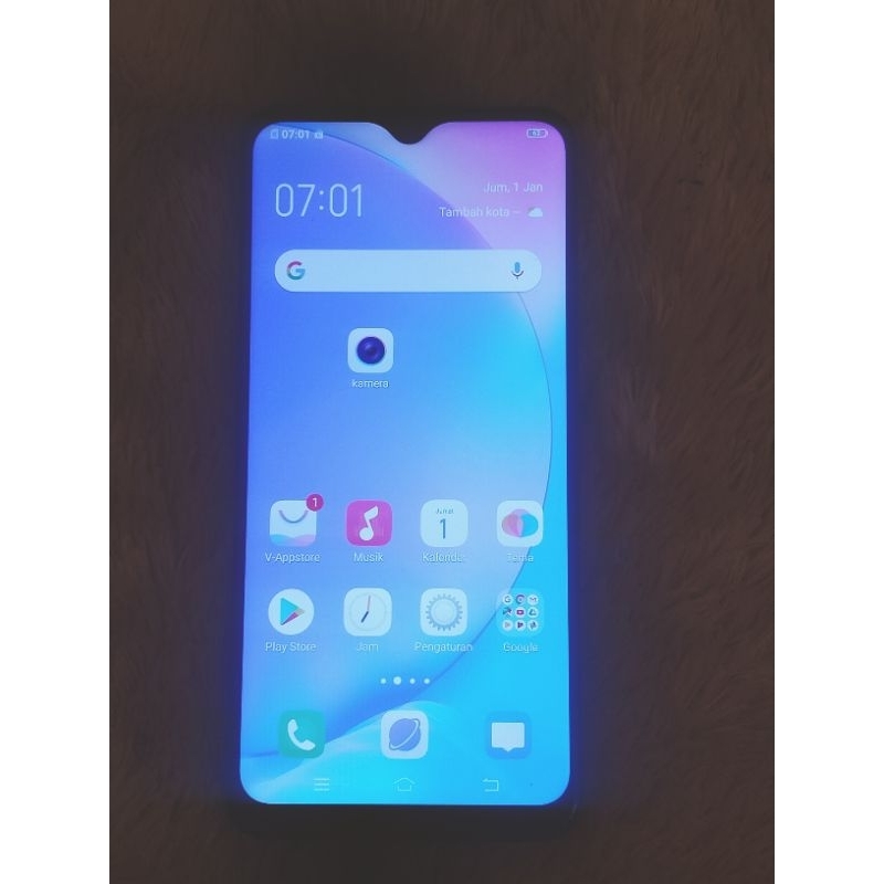 frame fullset Lcd touchscreen vivo y12 copotan