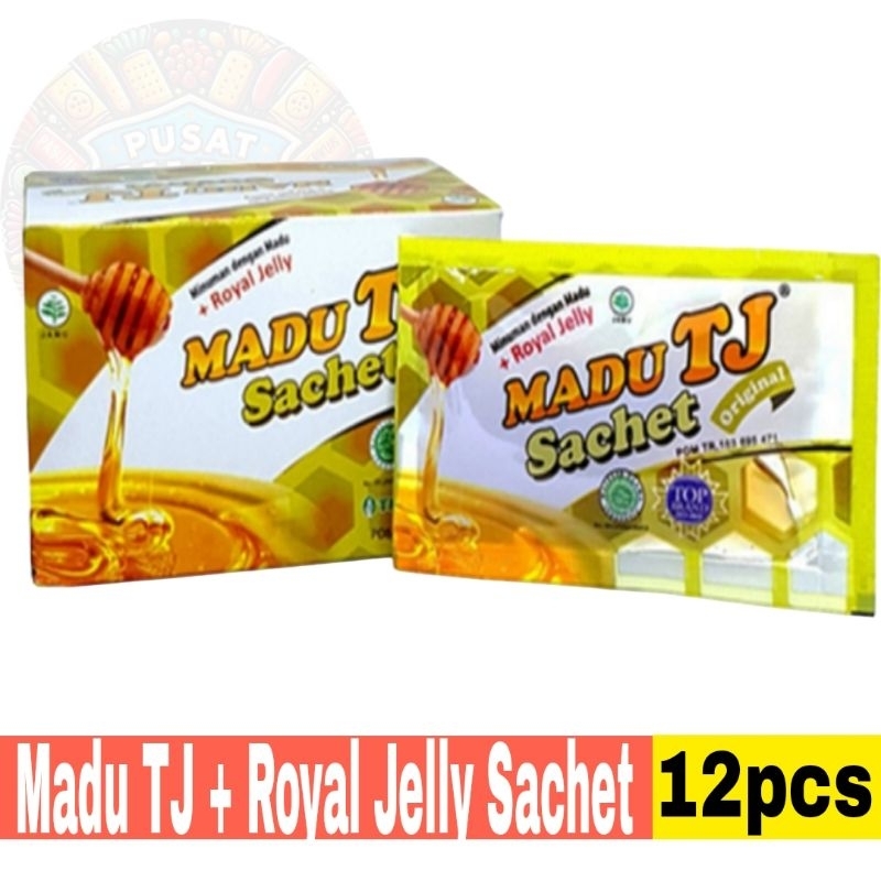 

Madu TJ + Royal Jelly Sachet 20gr Box isi 12pcs
