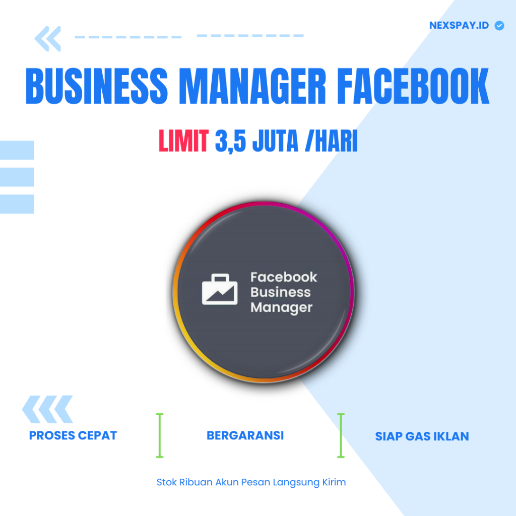 Facebook Business Manager Limit Real 3,5 Juta /Hari |akun fb ads | facebook ads | fb iklan