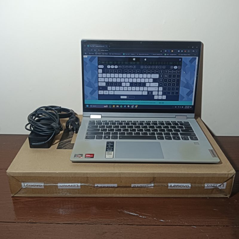 Laptop Lenovo Ideapad Flex 5 Ryzen 3 8GB 512GB 82HU00JDID BEKAS