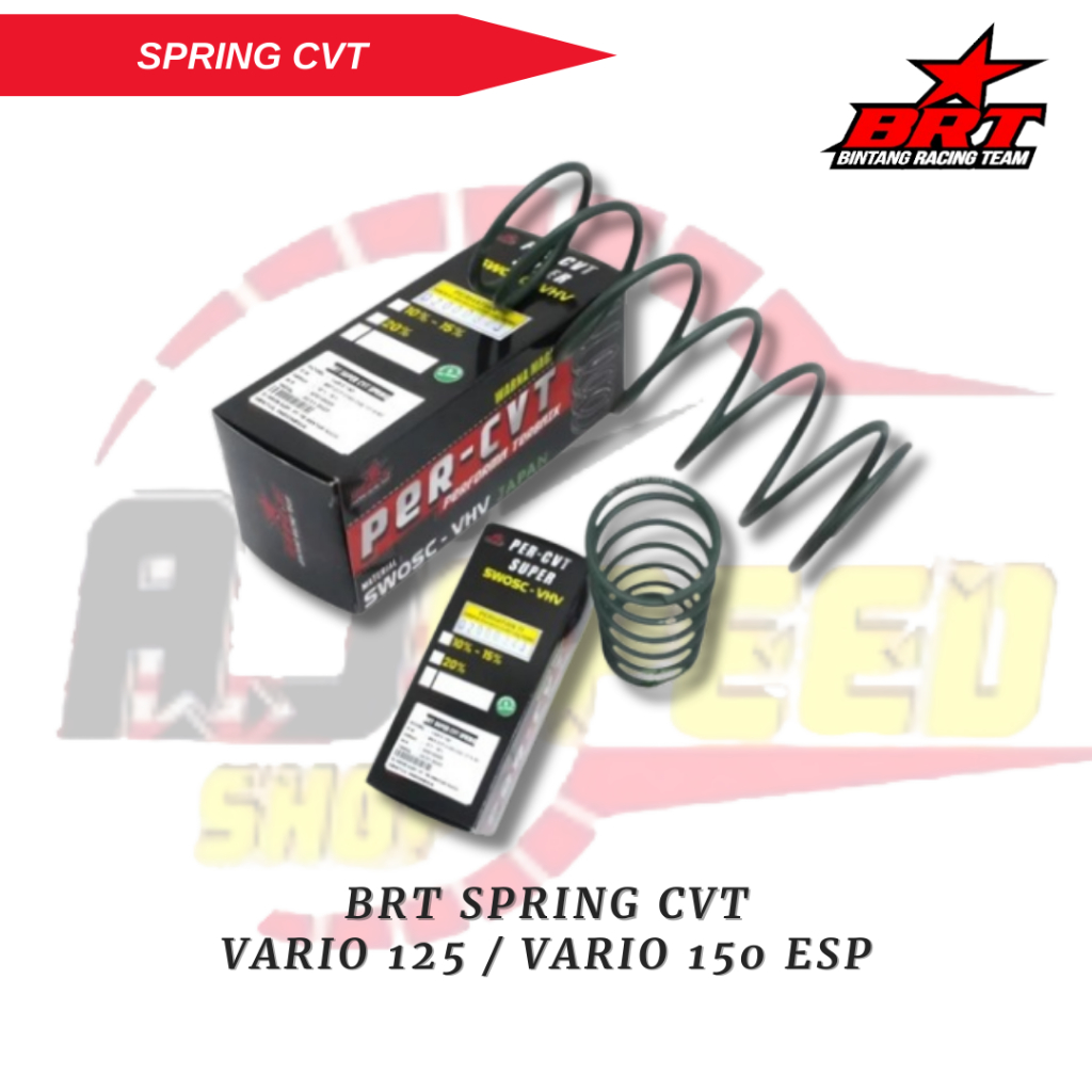 BRT Spring Per CVT Honda VARIO 125 / VARIO 150 ESP 1000-1500-2000 RPM Original 100%