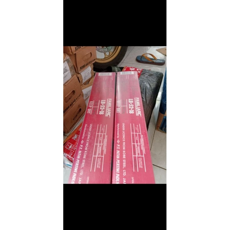 KAWAT LAS KOBELCO LB-52-18 Size. 3.2MM AWS E7018