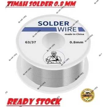 Timah solder 0.8mm 63/37 timah gulung solder 0.8mm solder timah