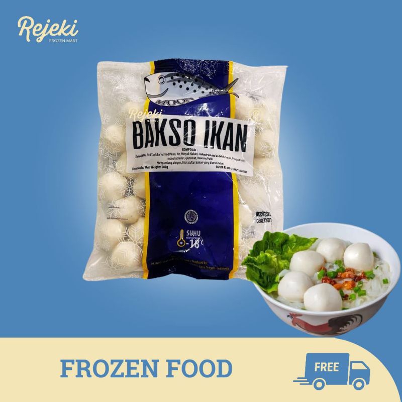 

Moonfish Bakso Ikan 500gr - Rejeki Frozen Mart
