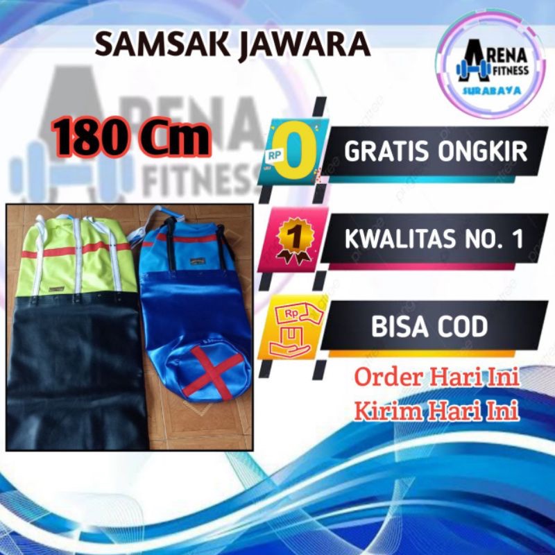 Samsak Jawara 180 cm extra jumbo Samsak Gantung Jawara Samsak Jawara Kosongan