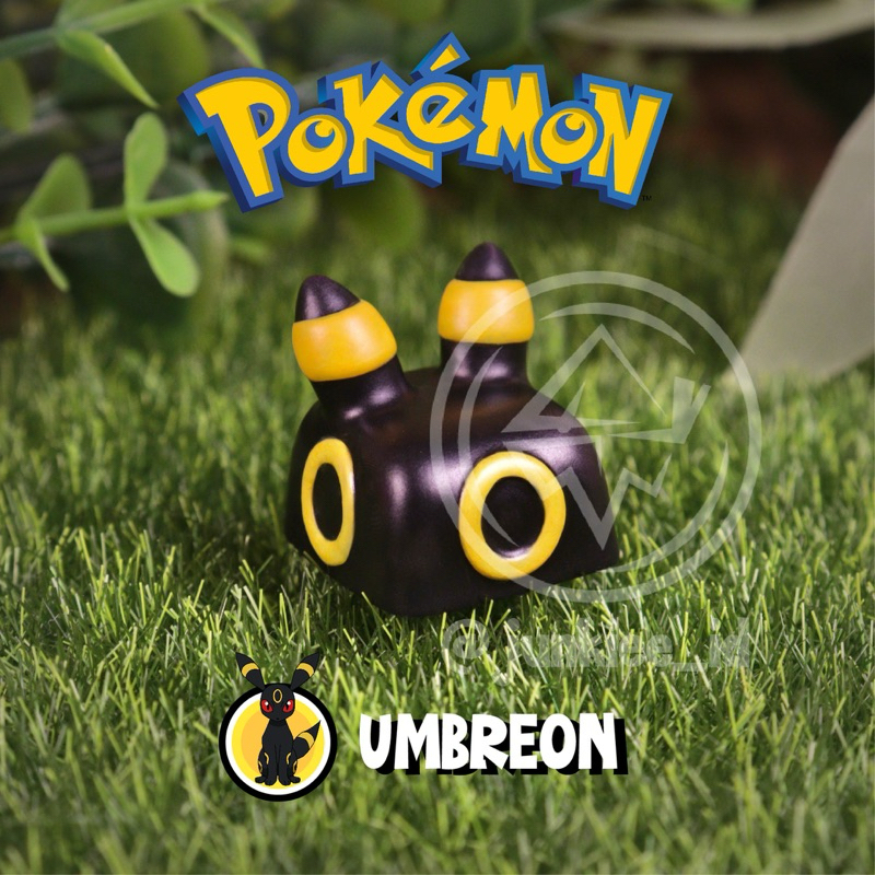 Umbreon pokemon artisan keycaps eeve evolution keycaps pokedex japanese anime keycaps for mechanical