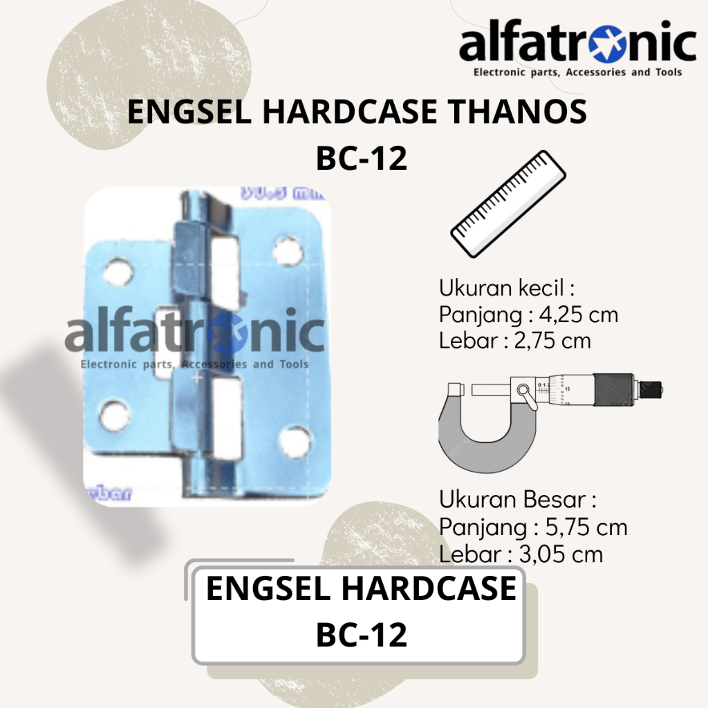 ENGSEL HARDCASE MERK THANOS SY-BC12