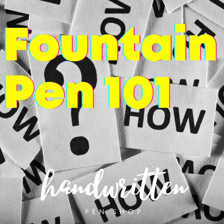 

Fountain Pen 101: How To Install A Fountain Pen Ink Cartridge