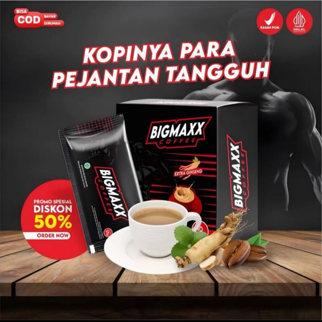 

Coffee gingseng coffe penambah staminaa pria HALAL BPOM 100% ORIGINAL