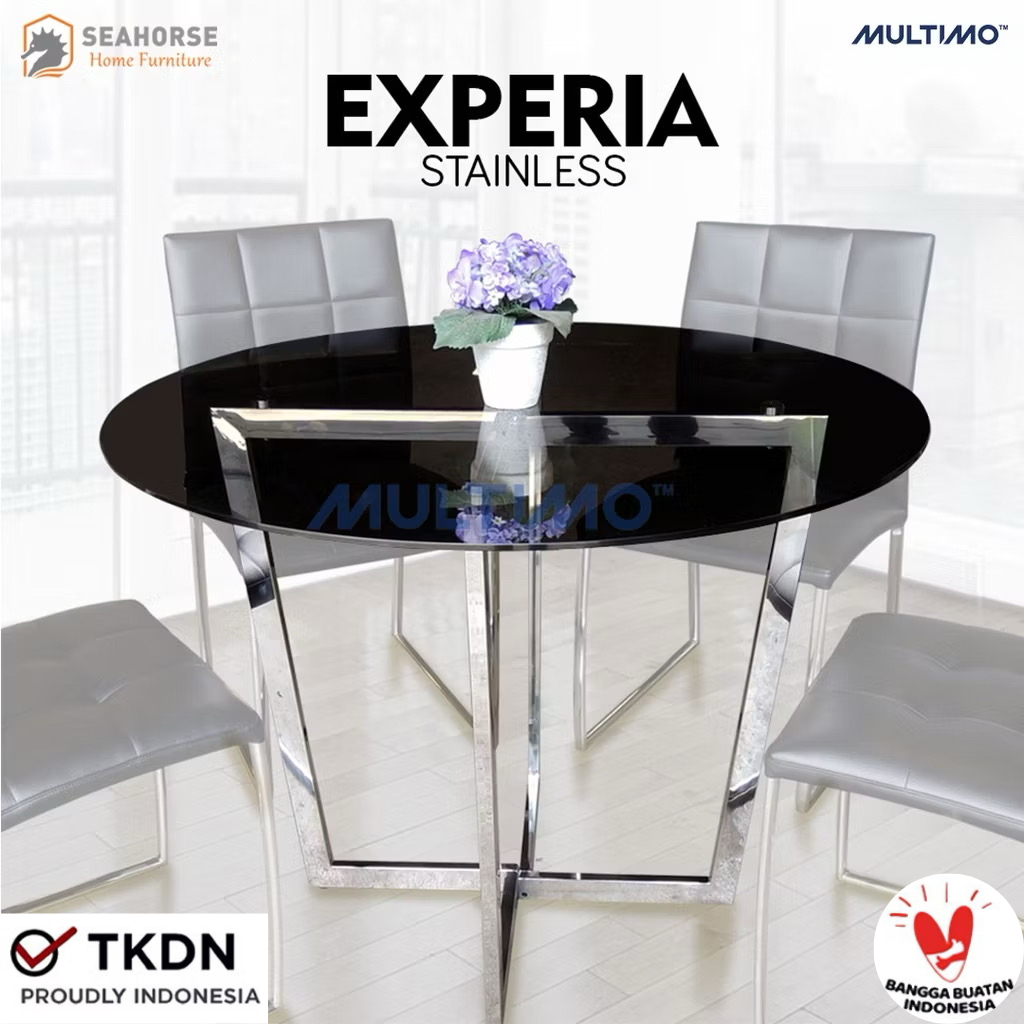 Meja Makan Dining Table Meja Kerja Kaca