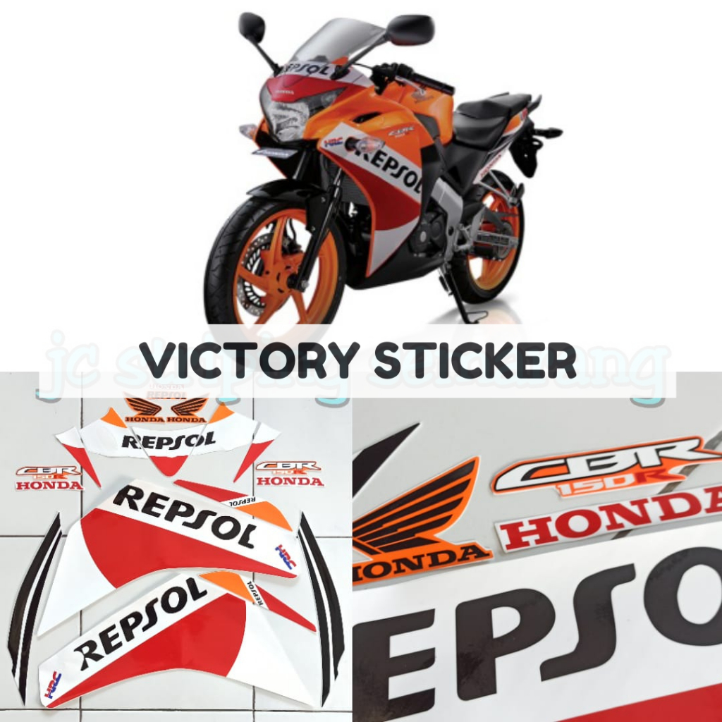 Striping CBR CBU 150 Thailand 2013 repsol edition