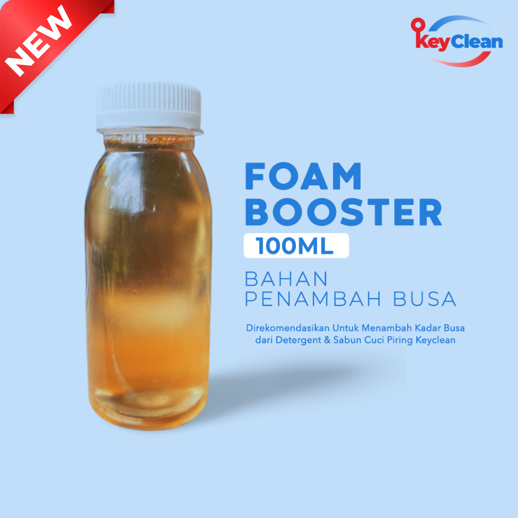 KEYCLEAN Foam Booster Detergent - Penambah Busa Detergent Cair / Sabun Cuci Piring