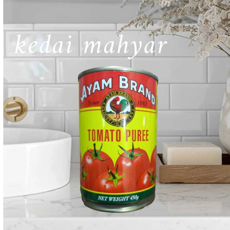 

Kacang saus tomat & tomat puree ayam brand